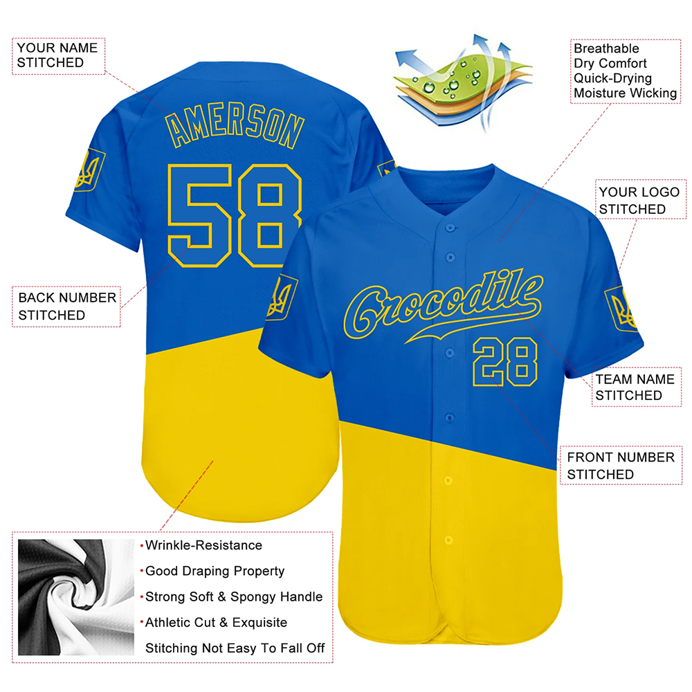 Sublimation Baseball Uniform Jersey Shirts